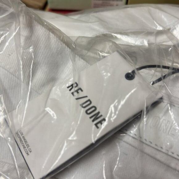 Re/Done '50s Cutoff High Waist Denim Shorts - Picture 7 of 8